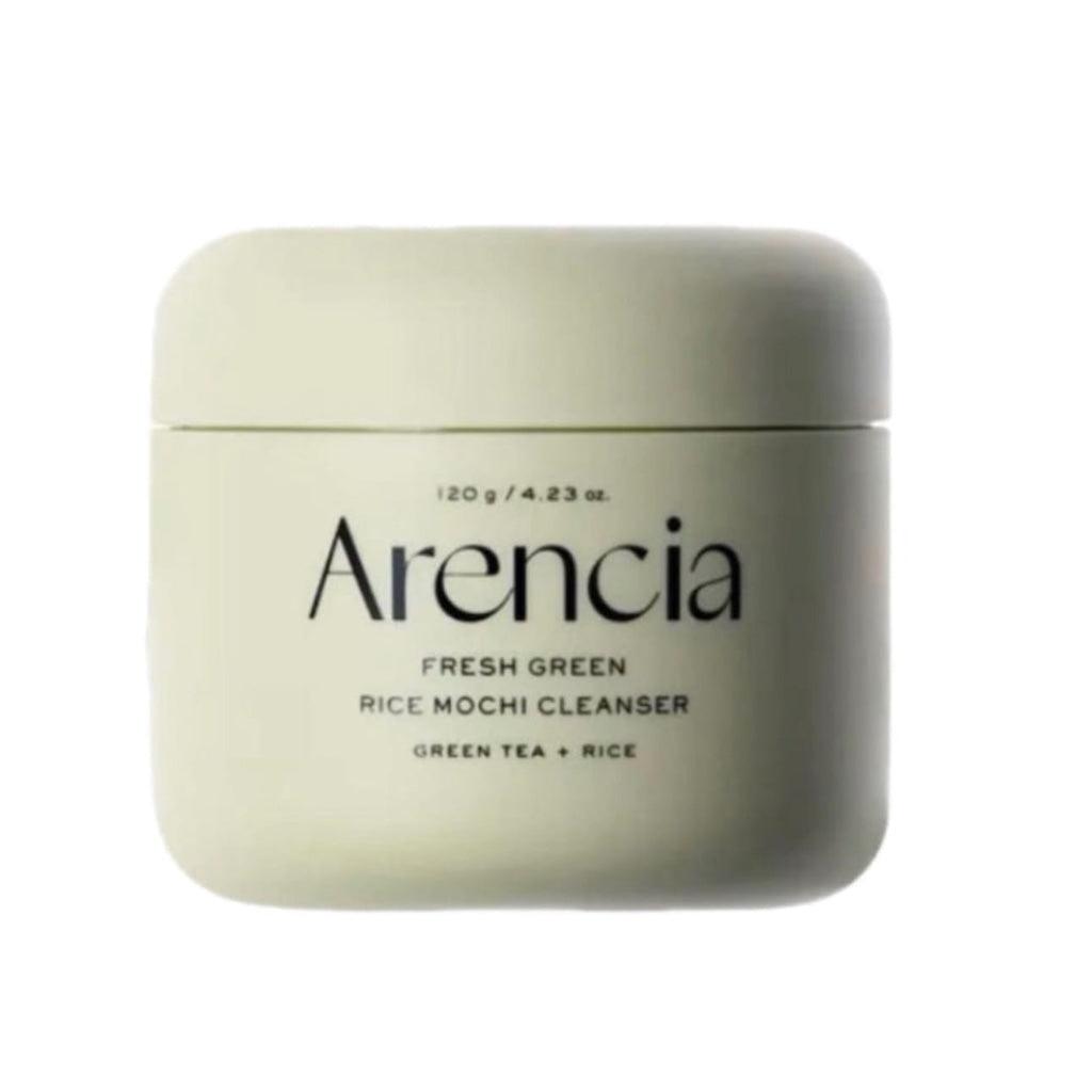 Pot du nettoyant et masque coréen Arencia Fresh Green Rice Mochi Cleanser 120g.