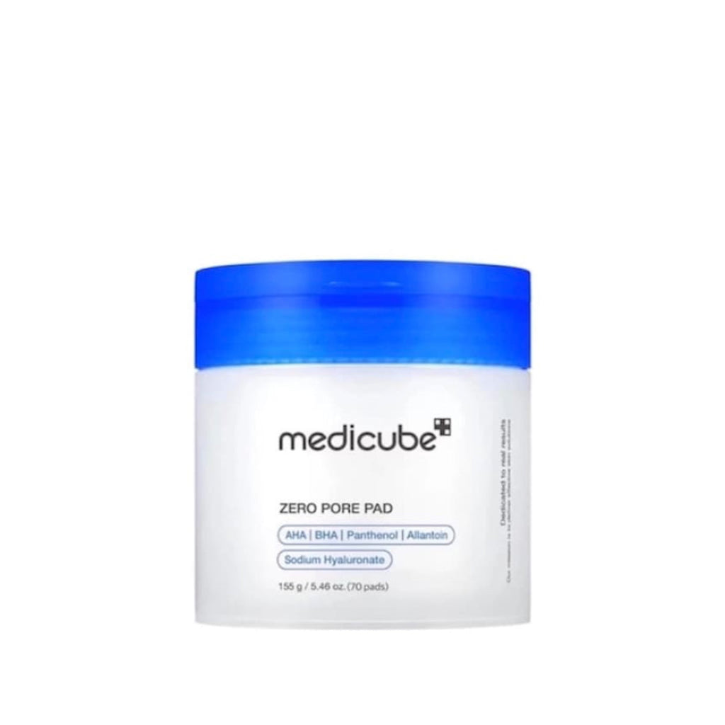 Pot de 70 disques exfoliants et purifiants Zero Pore Pad 2.0 de la marque Medicube.