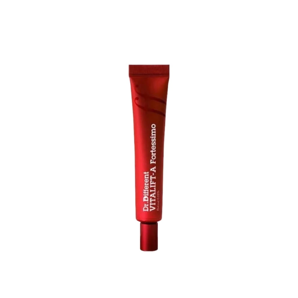 Tube de la crème de nuit anti-âge ultime au rétinal 0,15% Dr. Different Vitalift-A Fortessimo 30g.