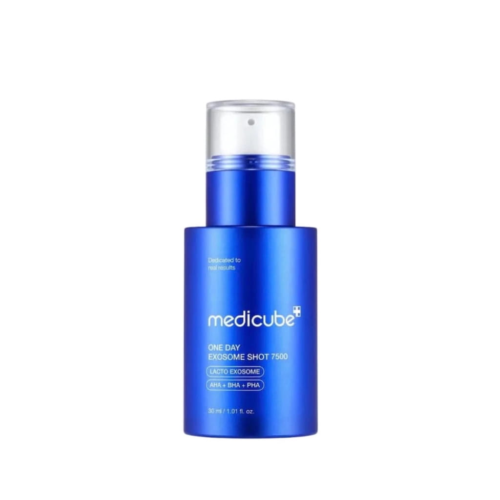 Flacon du sérum microneedling concentré Medicube One Day Exosome Shot 7500.