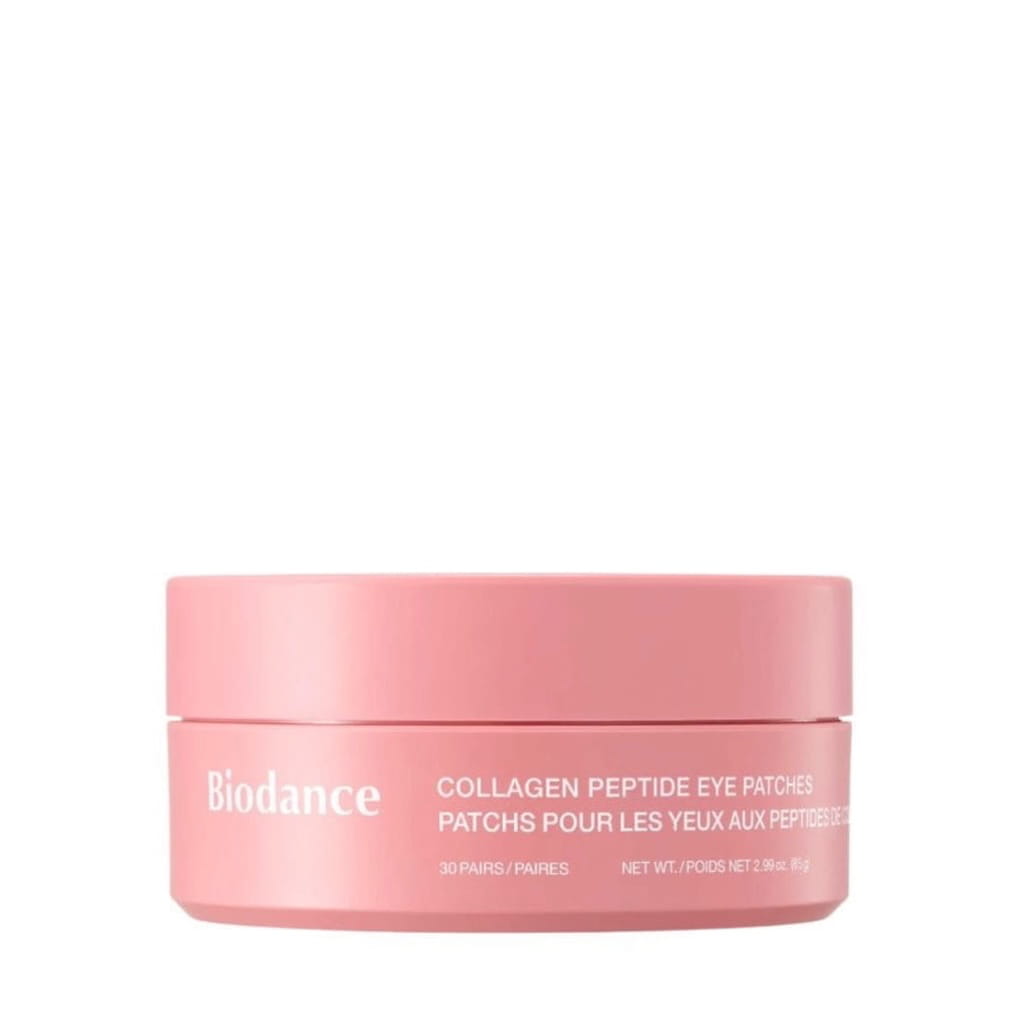 Pot de 60 patchs hydrogel contour des yeux au collagène et peptides BIODANCE Collagen Peptide Eye Patches.