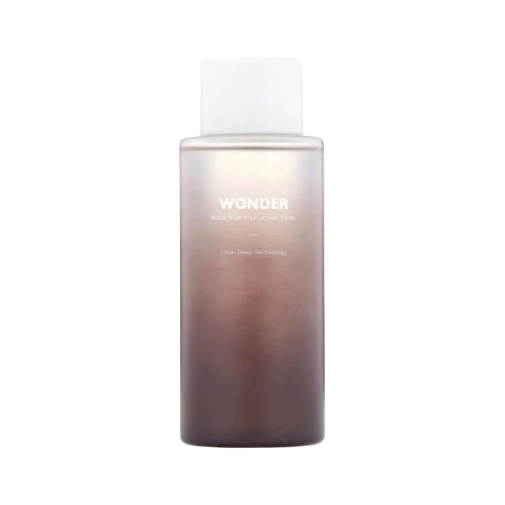 Flacon du tonique hydratant et repulpant Haruharu Wonder Black Rice Hyaluronic Toner 150ml.