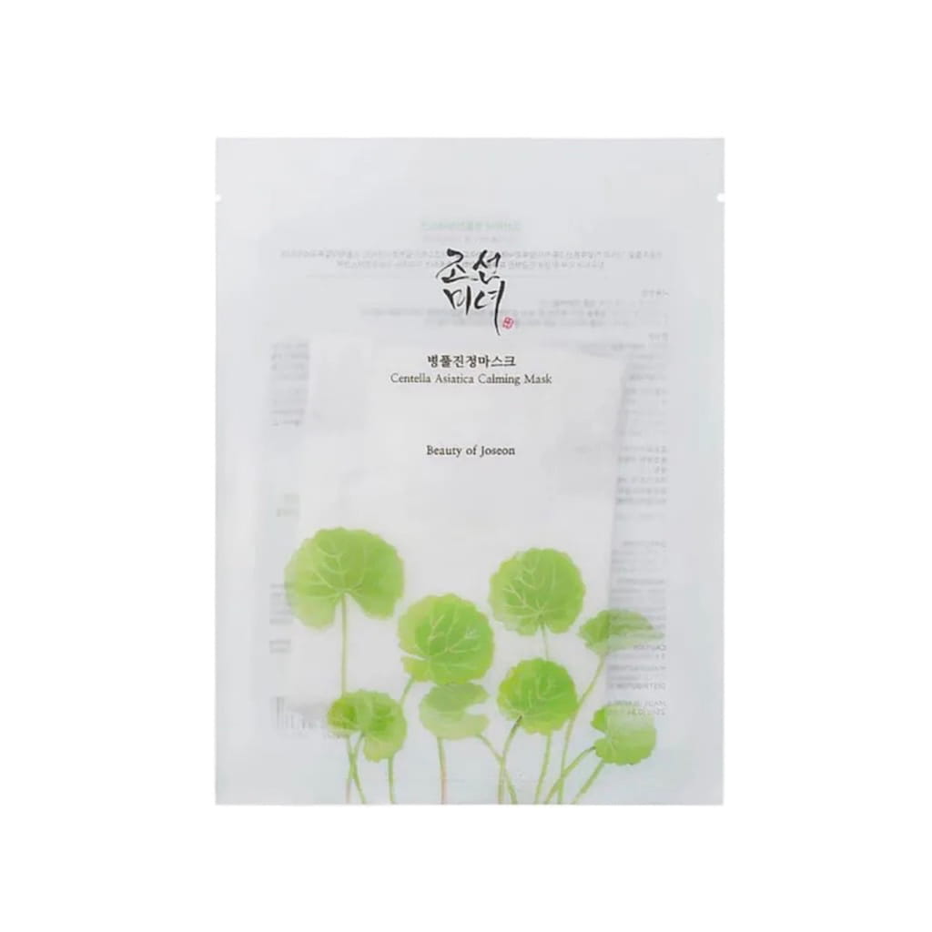 Sachet du masque en tissu apaisant Beauty of Joseon Centella Asiatica Calming Mask.