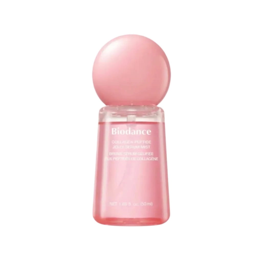 Flacon pulvérisateur de la brume sérum gélifiée BIODANCE Collagen Peptide Jelly Serum Mist 50ml.