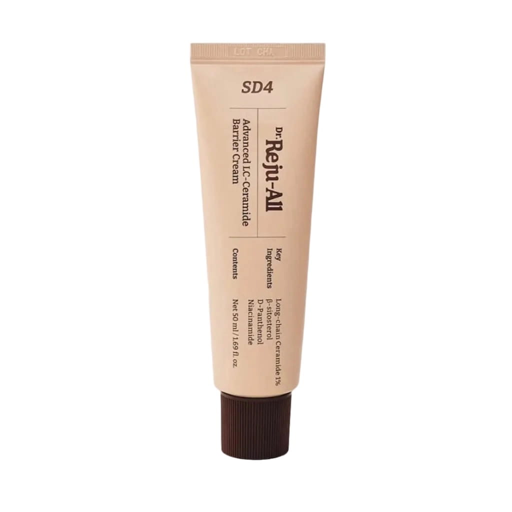 Tube de la crème réparatrice aux céramides Dr. Reju-All Advanced LC-Ceramide Barrier Cream 50ml.