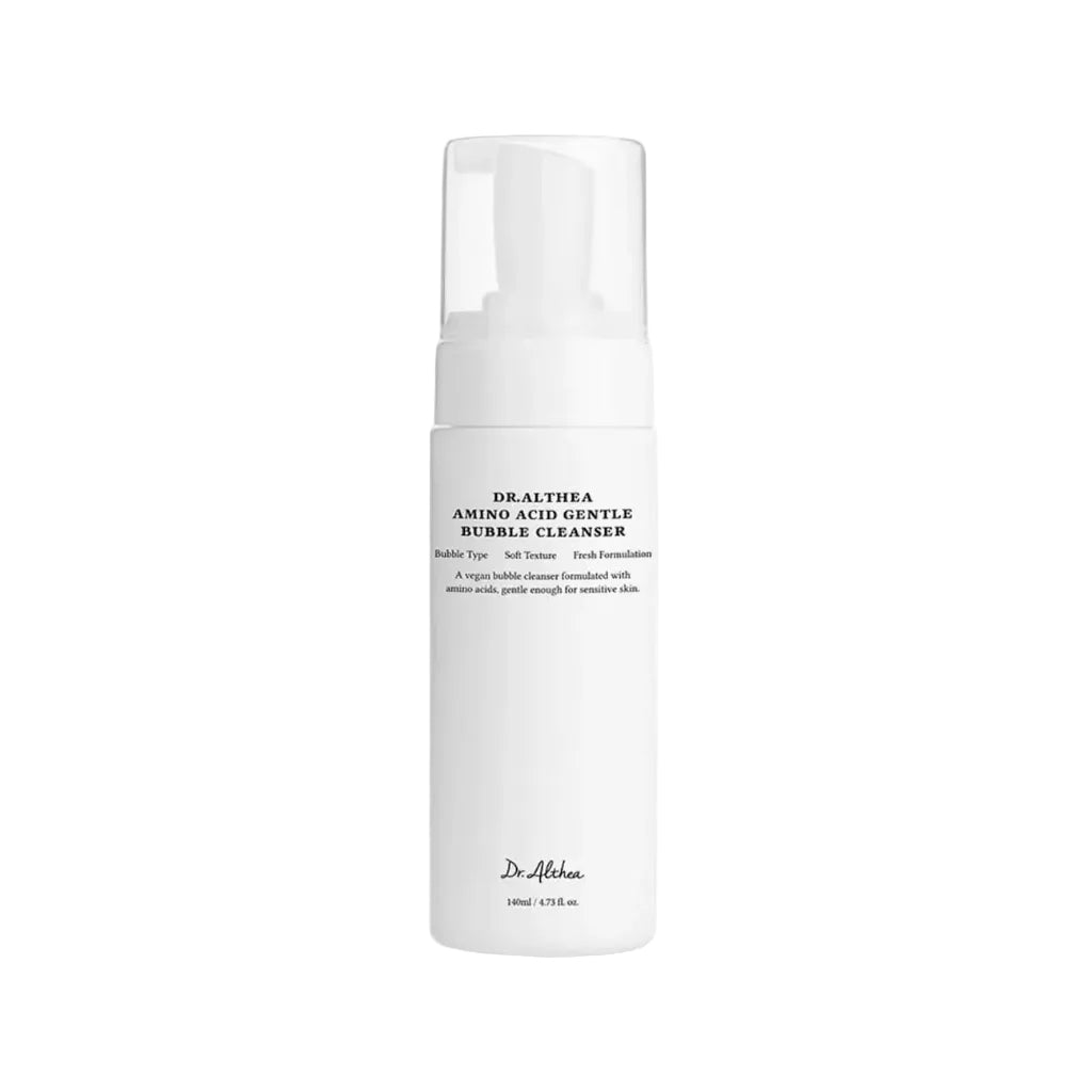 Flacon de la mousse nettoyante douce Dr. Althea Amino Acid Gentle Bubble Cleanser 140ml.