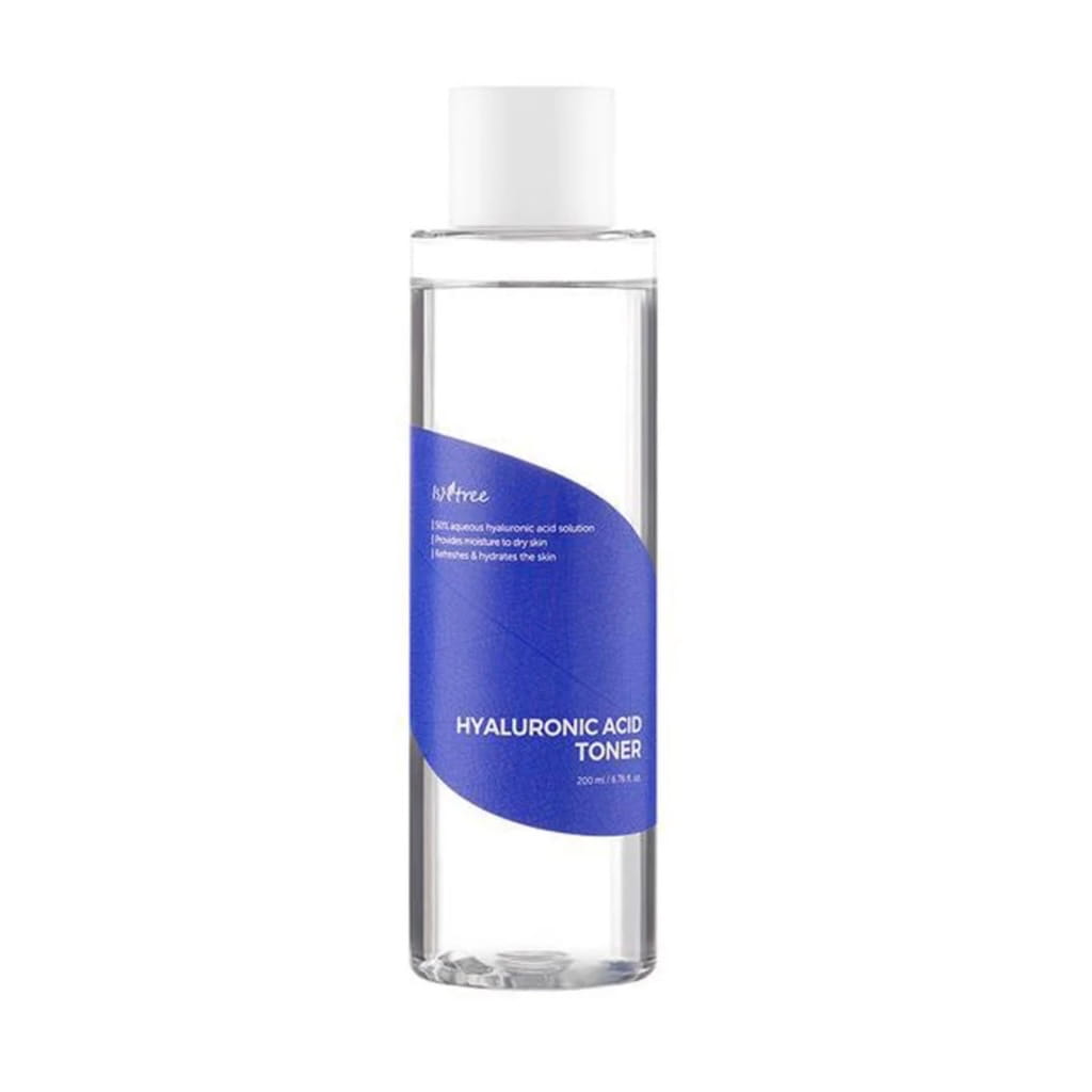 Flacon du tonique hydratant Isntree Hyaluronic Acid Toner 200ml.