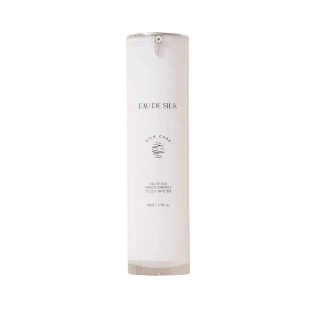 Flacon compte-gouttes du sérum régénérant EAU DE SILK Sericin Ampoule 50ml.