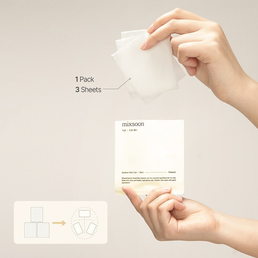 mixsoon Soybean Milk Pad - as seen on @ugcliza's routine