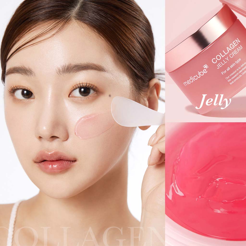 MEDICUBE Collagen Jelly Cream, déja un bestseller de la skincare coréenne.