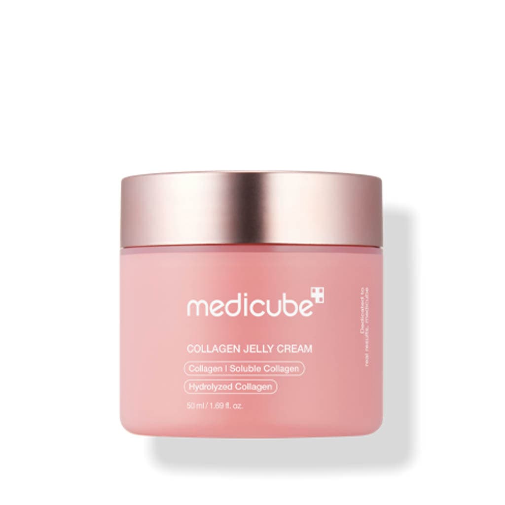 MEDICUBE Collagen Jelly Cream, gel crème hydratant au collagène et niacinamide.