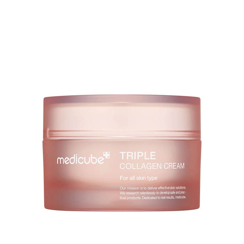 MEDICUBE Triple Collagen Cream, Crème innovante aux 3 formes de collagène de Medicube, marque skincare coréenne