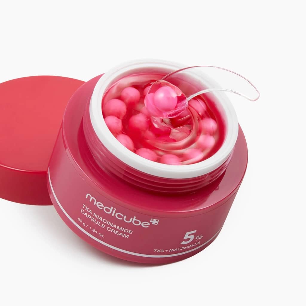 Pot de la crème anti-taches Medicube TXA Niacinamide Capsule Cream 55g.