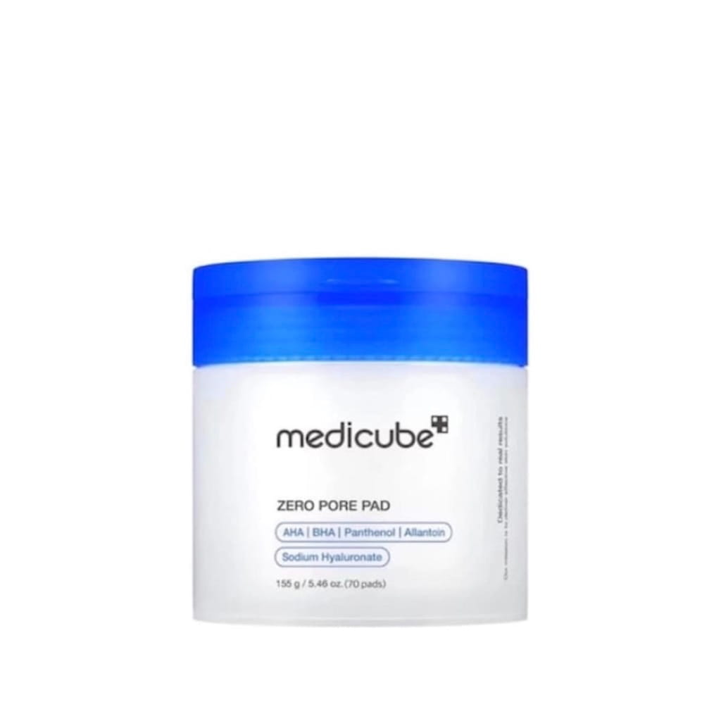 Pot de 70 disques exfoliants et purifiants Zero Pore Pad 2.0 de la marque Medicube.