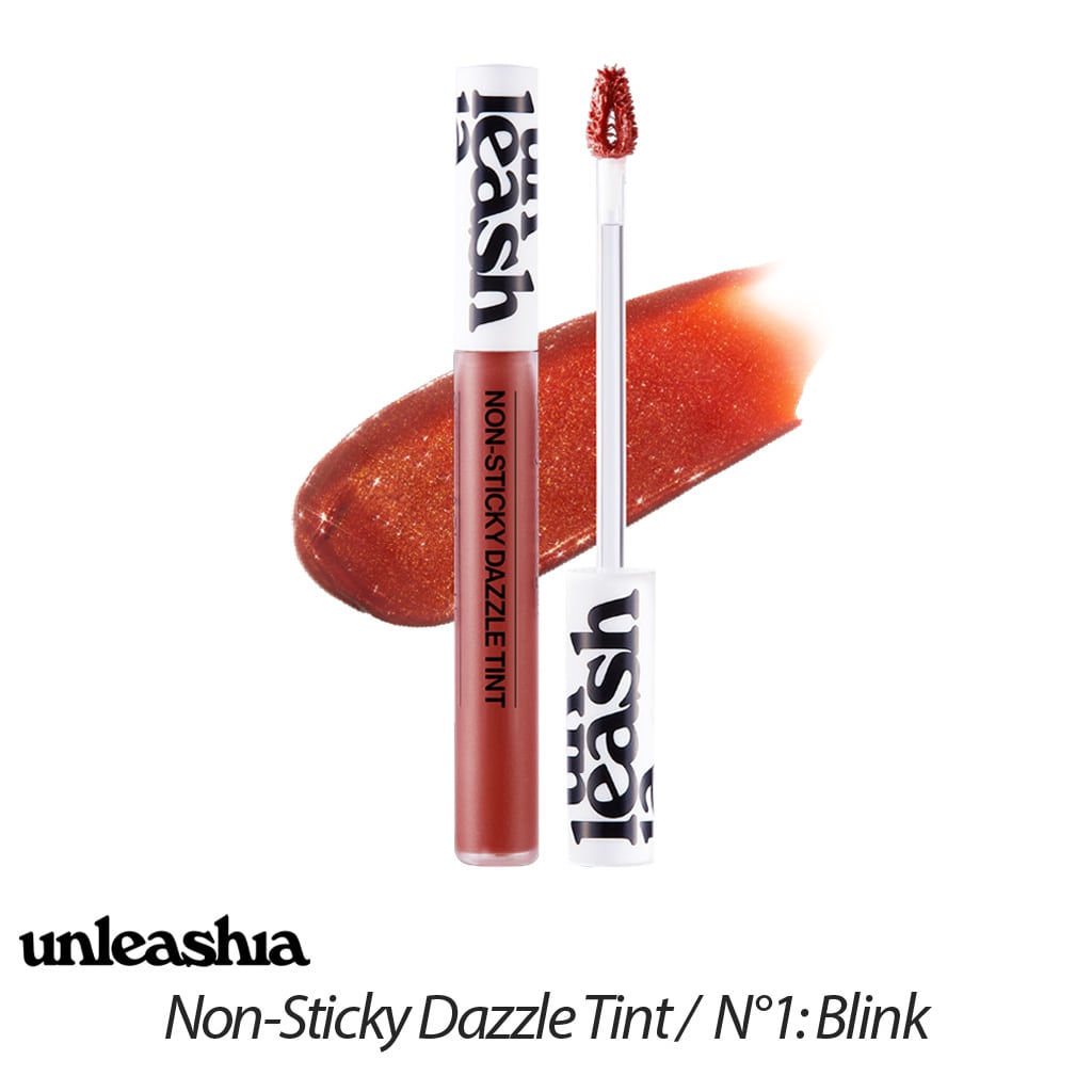Unleashia Non-Sticky Dazzle Tint N°1 Blink, maquillage coréen des lèvres, Korean lip makeup