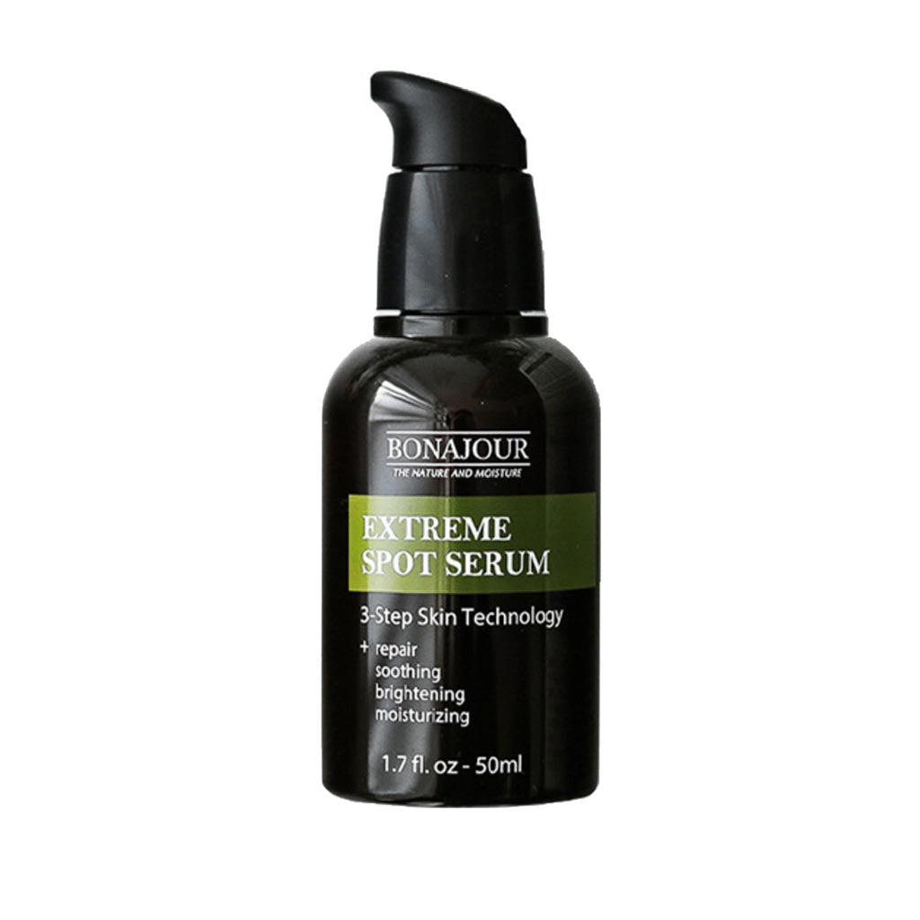 BONAJOUR Extreme Spot Serum, Sérum CICA réparateur à la Centelle Asiatica contre les traces d'acnée et pour l'amélioration du teint du visage 